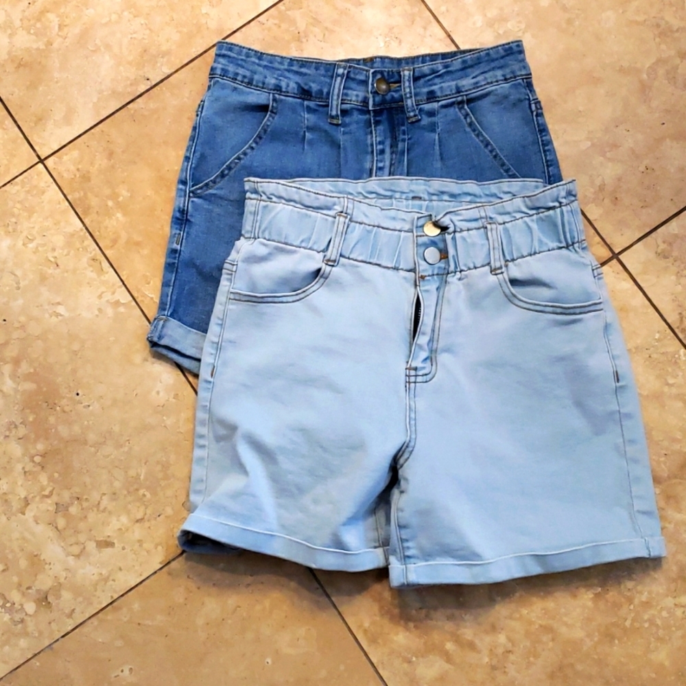 SHEIN Jean Shorts High Rise